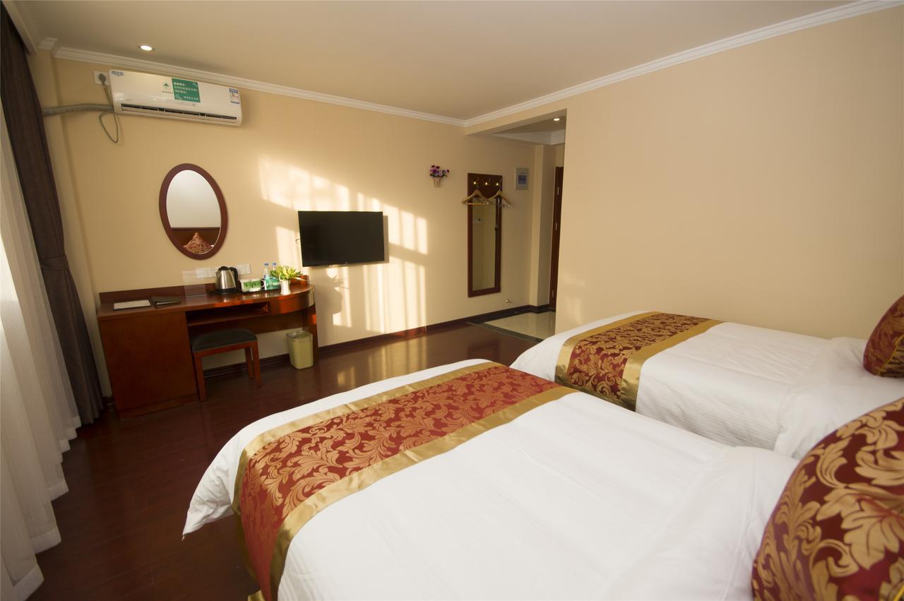 Greentree Inn Anhui Xuancheng Jixi Guangming Palace Business Hotel Buitenkant foto