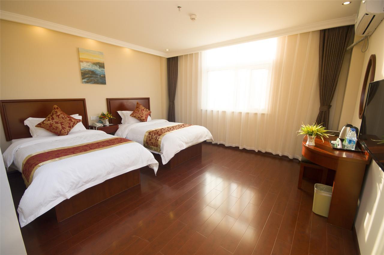 Greentree Inn Anhui Xuancheng Jixi Guangming Palace Business Hotel Buitenkant foto