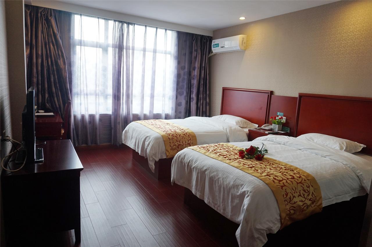 Greentree Inn Anhui Xuancheng Jixi Guangming Palace Business Hotel Buitenkant foto